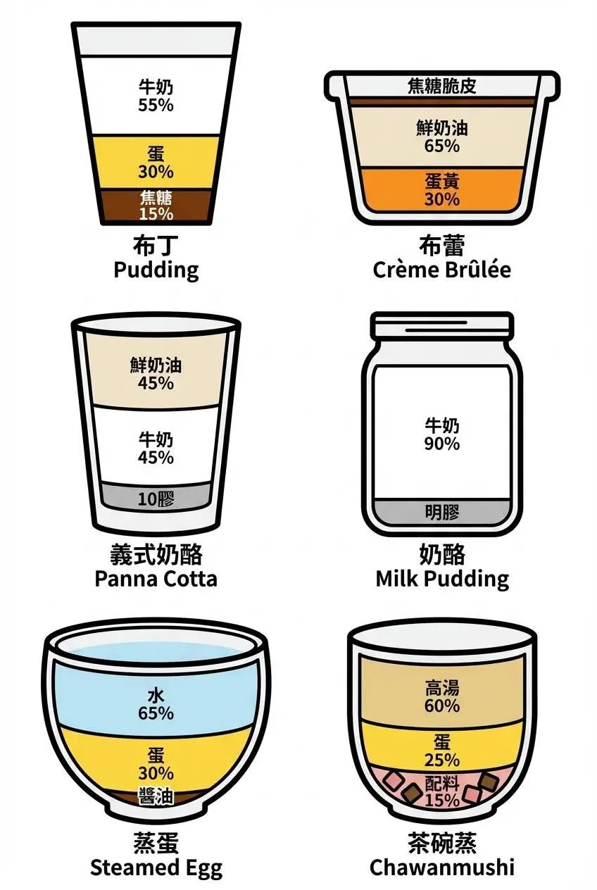布丁與奶酪的差別