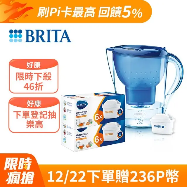 BRITA 馬利拉濾水壺組
